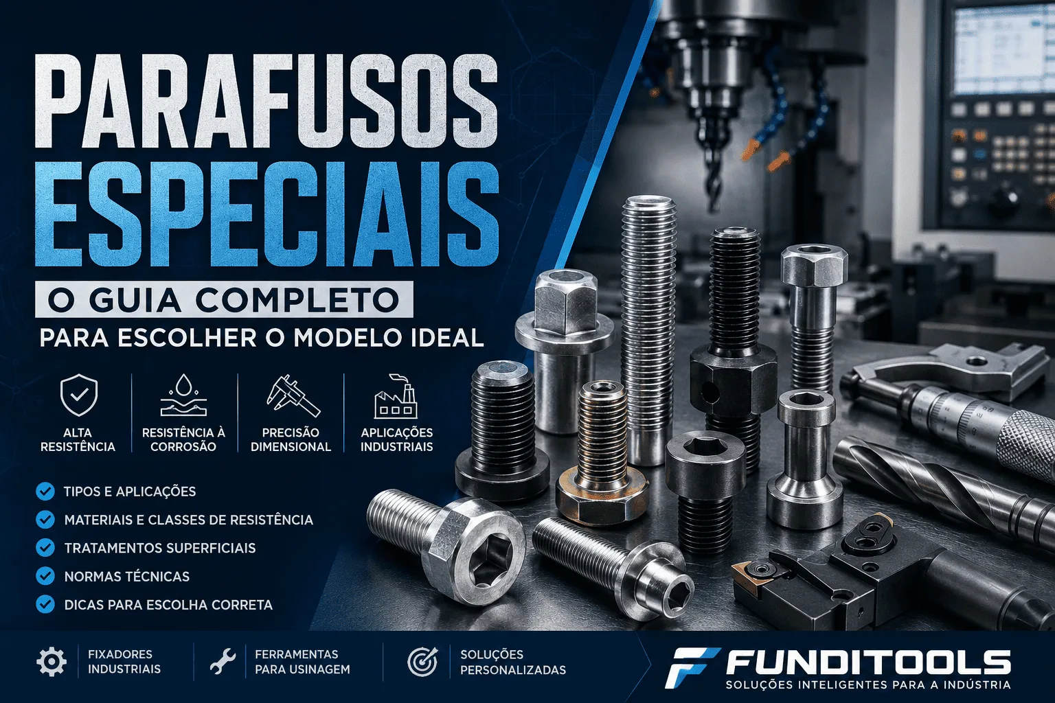 Parafusos Especiais: O Guia Completo para Escolher o Modelo Ideal